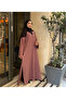 Buttoned Robe with Detailed Embellishments and Slits