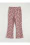 Floral Patterned Girls' Sweatshirt and Leggings (S6) - 4