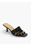 Women Embellished Flared Heel Sandals - 2