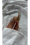 Stone Angel Wing Clasp with Pearl Pendant - Pearl Dangle Series - 3
