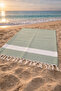 Diamond Peshtemal 100% Cotton Bath Towel, Peshtemal, Beach Towel Green Color - 4