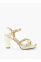 Women Block Heel Sandals - 3