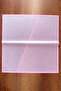 Transparent Pink Striped Pink Edged Bouquet Wrapping Paper Modern & Minimalist Design 57X57 4 Pieces