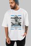 Poseidon 3 Mythology Front Printed White Oversize T-Shirt Men Women Cotton Crew Neck Tshirt - 7