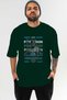 Poseidon 1 Mythology Front Printed Green Oversized T-Shirt Men Women Cotton Crew Neck Tshirt