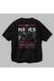Hades 1 Mythology Back Printed Black Oversize T-Shirt Men Women Cotton Crew Neck T-Shirt - 3