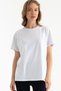 3-Piece Unisex Basic T-Shirt Set 100% Cotton Regular Fit Crew Neck Short Sleeve Black - White - Midnight Blue - 7