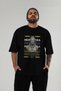 Hera 1 Mythology Front Printed Black Oversize T-Shirt Men Women Cotton Crew Neck Tshirt - 6