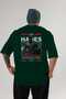 Hades 1 Mythology Back Printed Green Oversize T-Shirt Men Women Cotton Crew Neck Tshirt - 2