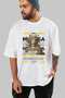 Medusa 1 Mythology Front Printed White Oversize T-Shirt Men Women Cotton Crew Neck Tshirt - 7