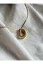 Vip Model Thick Zircon Stone Gold D Letter Necklace - 4