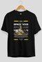 Spartacus 2 Mythology Front Printed Black Oversize T-Shirt Men Women Cotton Crew Neck T-Shirt - 2