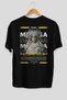Medusa 2 Mythology Back Printed Black Oversize T-Shirt Men Women Cotton Crew Neck Tshirt