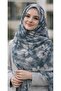 شال من قطن الخيزران المزخرف - 4