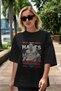 Hades 2 Mythology Front Printed Black Oversized T-Shirt Men Women Cotton Crew Neck Tshirt - 5