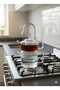 Borosilicate Glass Teapot Set Model 1000+1500ml Designed for Use on the Stove - 3