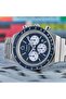 Men's Stainless Steel Blue Dial Watch, Silver | Tw2w51600 - 6