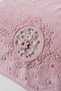 6 Pieces of 3D Embroidered Premium Dowry Hand Towels 50X90 cm 100% Cotton and Velvet - 6