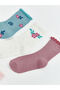 I Floral Girls' Socks 5-Piece Set from Freezen Store - 3