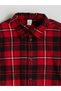 Esvab • Modern & Distinctive Checkered Embroidered Boys' Lumberjack Shirt - 5