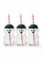3-Pack Barista Glass Cold Drink Cup with Cute Teddy Bear Bearista Cup 550 ml - 6