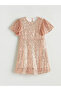 I Zero Roba Collar Sequin Embroidered Girls' Dress from Freezen Store