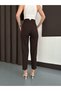 High-Waisted Women's Fabric Trousers – Straight-Leg Stylish and Classic Design - 2