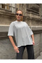 Women's Oversize Striped T-Shirt White