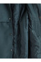 Petrol Comfortable Fit Shirt Collar Men's Leather-Look Coat - 6