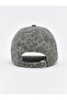 Anthracite Leopard Patterned Women's Cap Hat - 3
