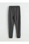 Anthracite Elastic Waist Boys Jogger Sweatpants - 2