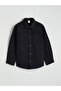 Black Boy's Gabardine Shirt - 3