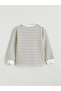 Black Striped Long Sleeve Boys' T-Shirt