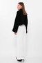 Women's Belted High Waist Palazzo Trousers - 3