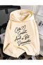 سويت شيرت كبير الحجم مكتوب عليه Trend Warm and Comfortable