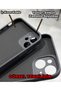 iPhone 11 Compatible - Black Silicone Cover with Velvet Soft Protective Cover, Anti-Dirt and Anti-Peel Case - 2