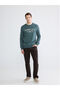 Esvab • Modern & Distinctive Zero Roba Collar Men's Thick Sweatshirt - 3