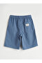Lcw Kids Elastic Waist Linen Blend Boy Shorts (S5) - 2