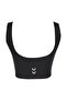 Bra Remesa Women's Black Round Neck Tank Top - 3