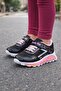 Girl's Patterned Glittery Casual Sneaker Shoes - 2