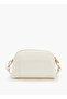 Textured Crossbody Bag with Zip Closure - 5