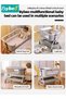 7PCS Baby Bedside Crib, Baby Bed with 360° Swivel Wheels, Portable Folding Bassinet for Infant Newb - 3