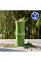 320ml Ceramic Bamboo Mug - Green Tropical Handcrafted Juice & Mocktail Tumbler - 4