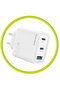 1xUSB-A + 2x USB-C 40W Alb - 2