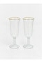 Lcw Home Colorless Water Glass with Footed Base, Set of 2, 180 ml - 3
