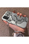 Samsung Galaxy A04S Compatible High Quality Chinese Style Black and White Dragon Printed Case