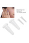 Facial Cupping Set 4pcs Silicone Massage Vacuum Suction White Cupping Therapy Set for Cosmetic Ho... - 2