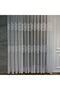 French Lace 3 Row Tulle Curtain with Dense Pleats - 4