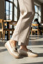 Beige Lightweight Women's Ballerinas B-01 Z - 2