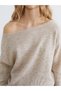 Unique Products from Freezen Store I Wide Roba Collar Loose Fit Women's Knitwear Sweater - 3
